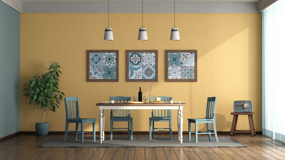 Accent Wall Paint Indian Home -Renaisance Kitchen & Home Solutions Pvt. Ltd. Blog